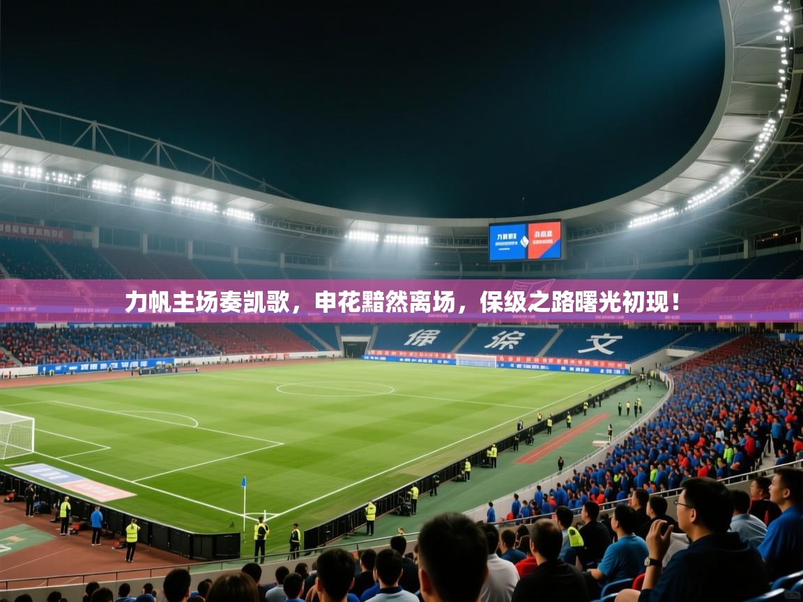 力帆主场奏凯歌,申花黯然离场,保级之路曙光初现! 第1张
